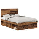 Sengestel Gammelt træ 120 x 200 cm Massiv fyrretræ