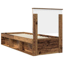 Sengestel Gammelt træ 75 x 190 cm Massiv fyrretræ