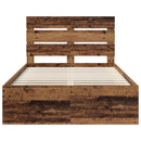Sengestel Gammelt træ 120 x 190 cm Massiv fyrretræ