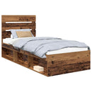 Sengestel Gammelt træ 100 x 200 cm Massiv fyrretræ