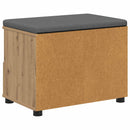 Hallbænk Artisan Eg 60 x 38 x 46 cm Kunstigt træ og stof