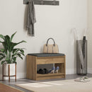 Hallbænk Artisan Eg 63 x 38 x 45 cm Kunstigt træ og stof