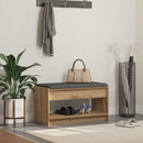 Hallbænk Artisan Eg 83 x 38 x 45 cm Kunstigt træ og stof
