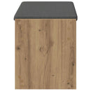 Hallbænk Artisan Eg 83 x 38 x 45 cm Kunstigt træ og stof