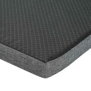 Hallbænk Sort Eg 103 x 38 x 45 cm Kunstigt træ og stof