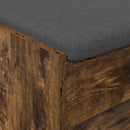 Hallbænk Røget Eg 103 x 38 x 45 cm Kunstigt træ og stof