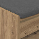 Hallbænk Artisan Eg 103 x 38 x 45 cm Kunstigt træ og stof