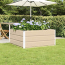 Plantekasse Elfenben 100 x 100 x 45 cm Stål