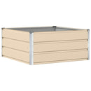Plantekasse Elfenben 100 x 100 x 45 cm Stål