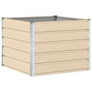 Plantekasse Elfenben 100 x 100 x 75 cm Stål