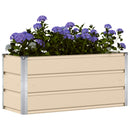 Plantekasse Elfenben 100 x 40 x 45 cm Stål