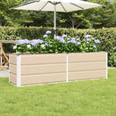 Plantekasse Elfenben 160 x 40 x 45 cm Stål
