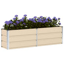 Plantekasse Elfenben 160 x 40 x 45 cm Stål