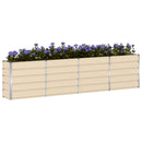 Plantekasse Elfenben 320 x 40 x 75 cm Stål