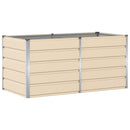 Plantekasse Elfenben 160 x 80 x 75 cm Stål
