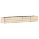 Plantekasse Elfenben 320 x 80 x 45 cm Stål