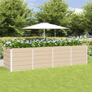 Plantekasse Elfenben 320 x 80 x 75 cm Stål