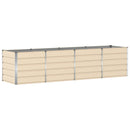 Plantekasse Elfenben 320 x 80 x 75 cm Stål