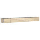 Plantekasse Elfenben 480 x 80 x 45 cm Stål