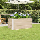 Plantekasse Elfenben 100 x 50 x 45 cm Galvaniseret stål