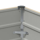 Plantekasse Elfenben 100 x 50 x 75 cm Galvaniseret stål