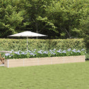 Plantekasse Elfenben 580 x 50 x 45 cm Galvaniseret stål