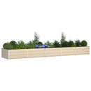 Plantekasse Elfenben 480 x 100 x 45 cm Galvaniseret stål