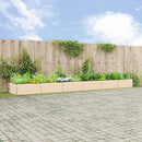 Plantekasse Elfenben 580 x 100 x 45 cm Galvaniseret stål