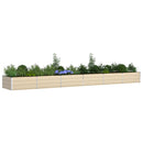 Plantekasse Elfenben 580 x 100 x 45 cm Galvaniseret stål