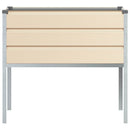 Plantekasse Elfenben 100 x 45 x 90 cm Galvaniseret stål