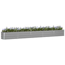 Plantekasse Lysegrå 480 x 50 x 45 cm Galvaniseret stål