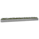Plantekasse Lysegrå 770 x 50 x 45 cm Galvaniseret stål