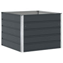 Plantekasse Antracit 100 x 100 x 75 cm Stål