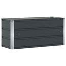 Plantekasse Antracit 100 x 40 x 45 cm Stål