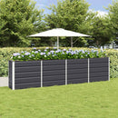 Plantekasse Antracit 320 x 40 x 75 cm Stål
