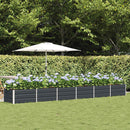 Plantekasse Antracit 480 x 80 x 45 cm Stål