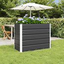 Plantekasse Antracit 100 x 50 x 75 cm Galvaniseret stål