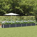 Plantekasse Antracit 580 x 50 x 45 cm Galvaniseret stål
