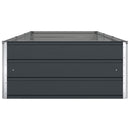 Plantekasse Antracit 290 x 100 x 45 cm Galvaniseret stål