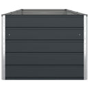 Plantekasse Antracit 290 x 100 x 75 cm Galvaniseret stål