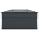 Plantekasse Antracit 480 x 100 x 45 cm Galvaniseret stål