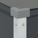 Plantekasse Antracit 100 x 45 x 90 cm Galvaniseret stål
