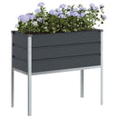 Plantekasse Antracit 100 x 45 x 90 cm Galvaniseret stål