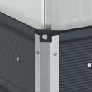 Plantekasse Antracit 100 x 100 x 77 cm Galvaniseret stål
