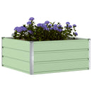 Plantekasse Pastelgrøn 100 x 100 x 45 cm Stål