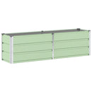 Plantekasse Grøn 160 x 40 x 45 cm Stål