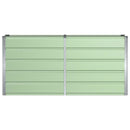 Plantekasse Grøn 160 x 40 x 75 cm Stål