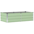 Plantekasse Grøn 160 x 80 x 45 cm Stål