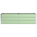 Plantekasse Grøn 160 x 80 x 45 cm Stål