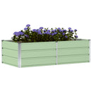 Plantekasse Grøn 160 x 80 x 45 cm Stål